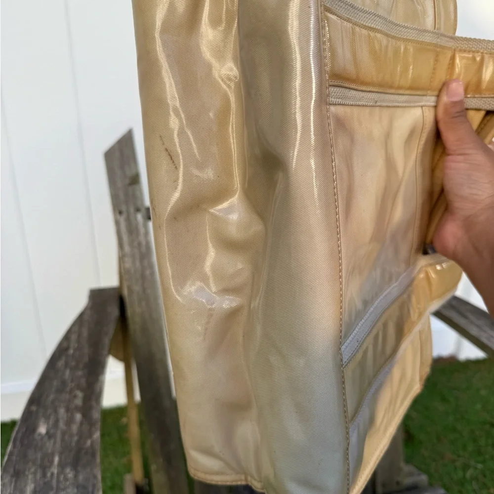 Tory Burch Coated Twill Mini‎ Tory Tote SEE PHOTOS. W